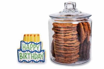 Happy Birthday Cookie Jar