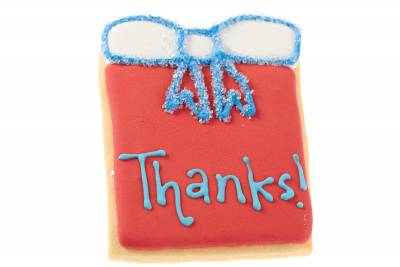 Select the Thanks Sugar Cookie