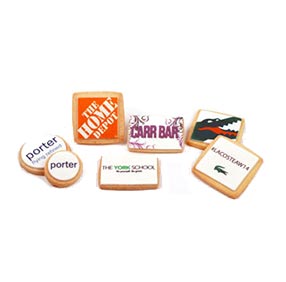 Quick Order Custom Corporate Logo Cookies