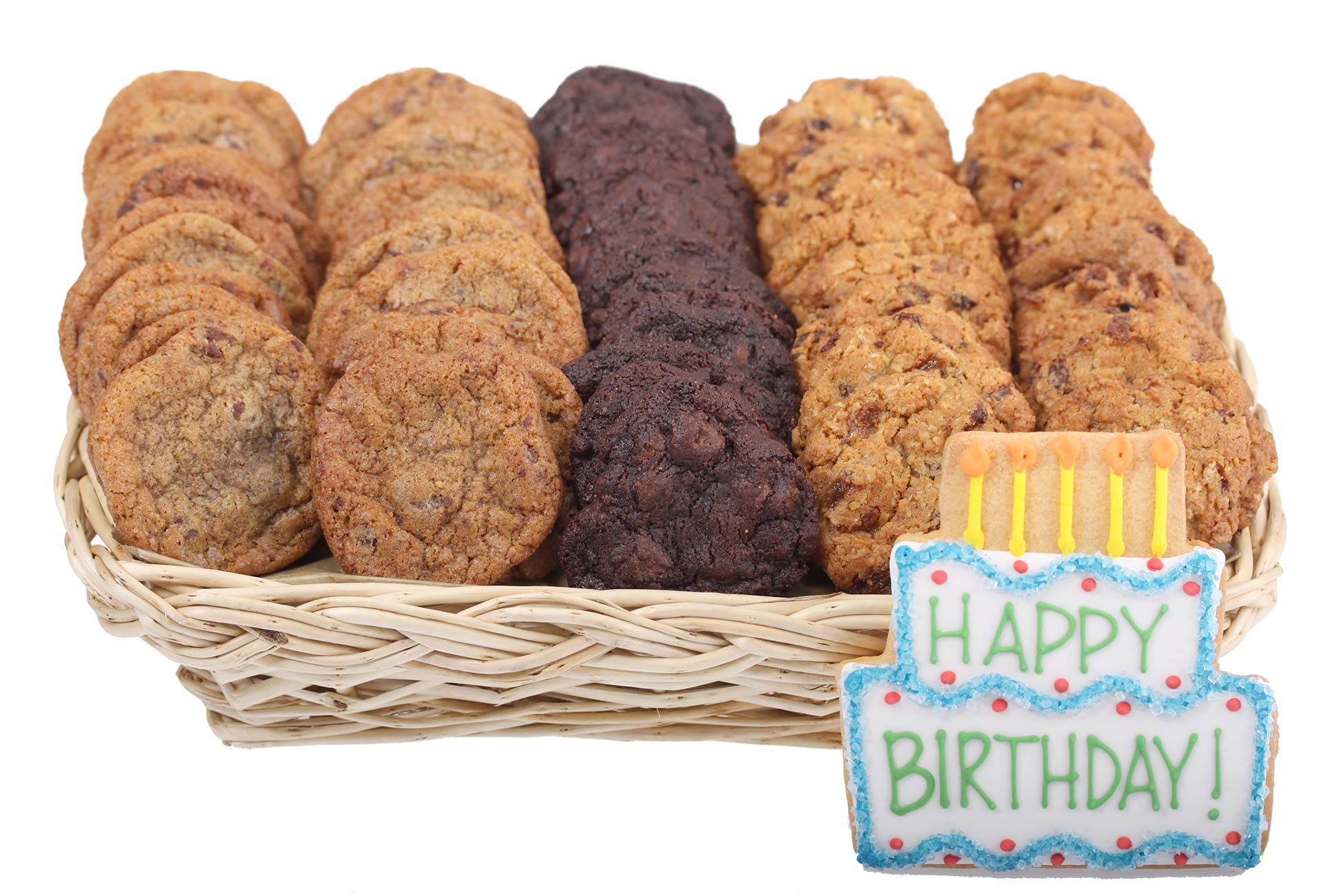 Happy Birthday Cookie Gift Basket