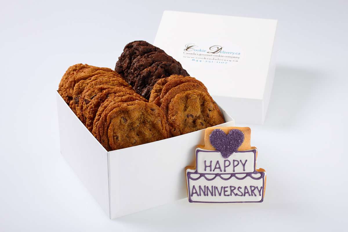 Anniversary Cookie Gifts Cookie Delivery.ca Oakville