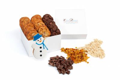 Mini Snowman Cookie Gift Box