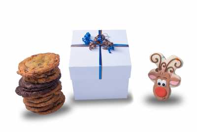 Enlarge photo of Raindeer Work From Home - 2.5 inch cookies